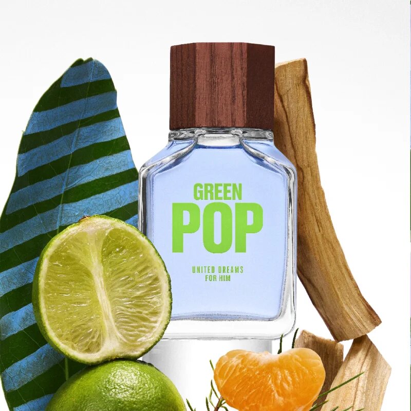 Benetton United Dreams Green Pop For Him toaletna voda za moške 100 ml