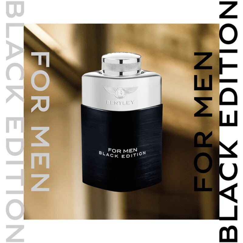 Bentley For Men Black Edition parfumska voda za moške 100 ml