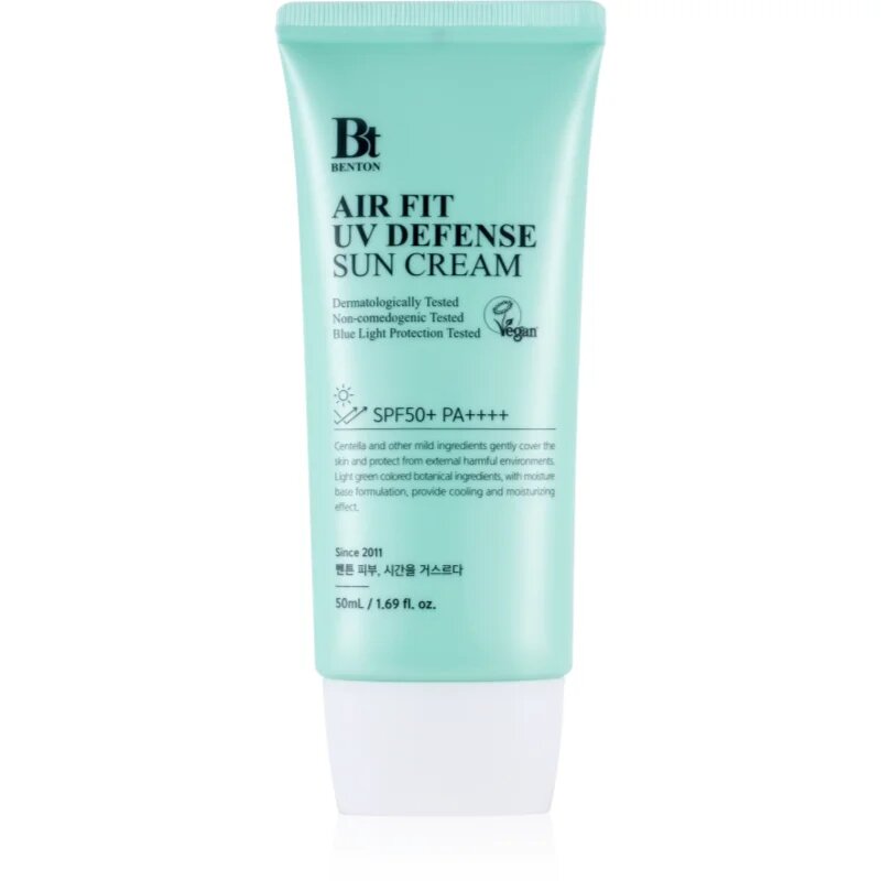 Benton Air Fit UV Defense pomirjevalna zaščitna emulzija SPF 50+ 50 ml