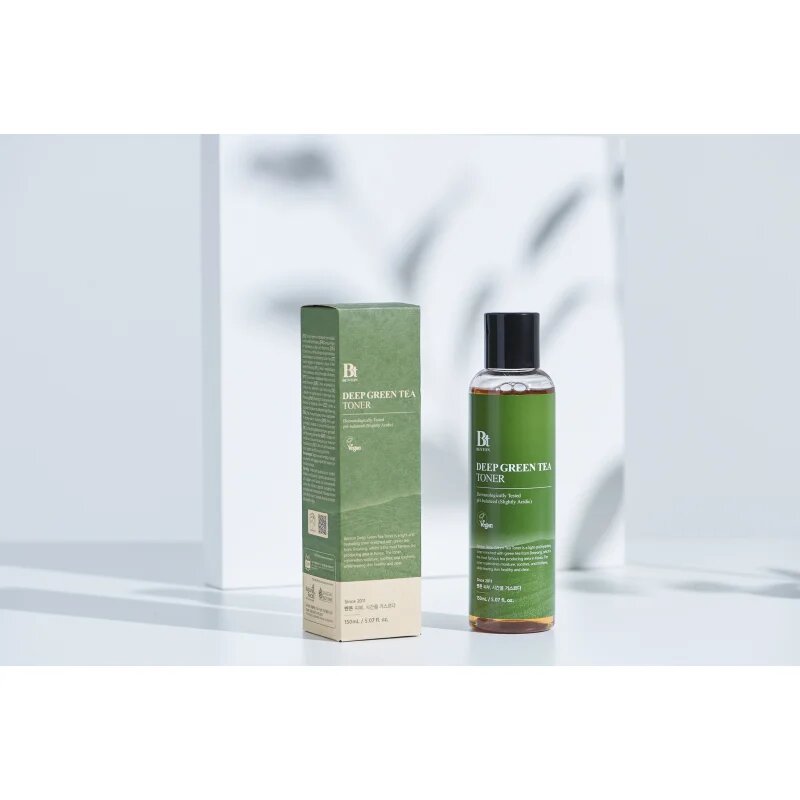 Benton Deep Green Tea vlažilni tonik za obraz z zelenim čajem 150 ml