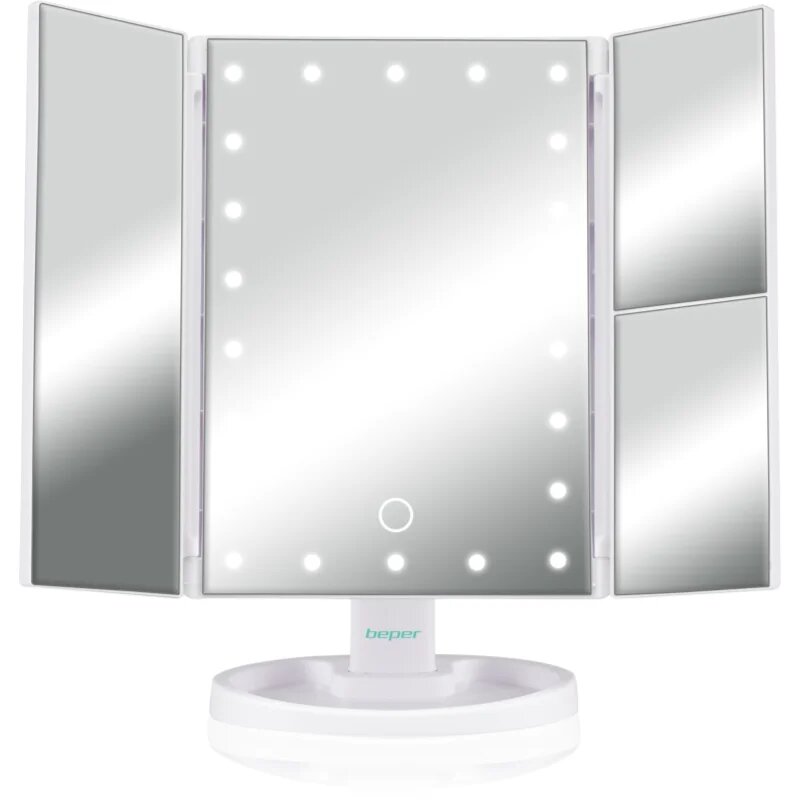 BEPER P302VIS050 kozmetično ogledalce z LED-osvetlitvijo 1 kos