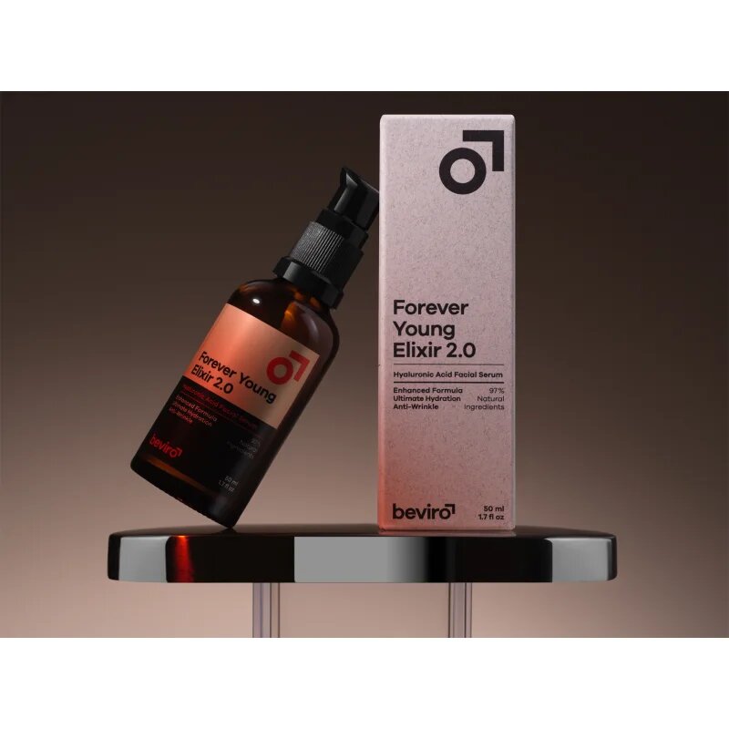 Beviro Forever Young Elixir serum proti gubam s hialuronsko kislino 50 ml
