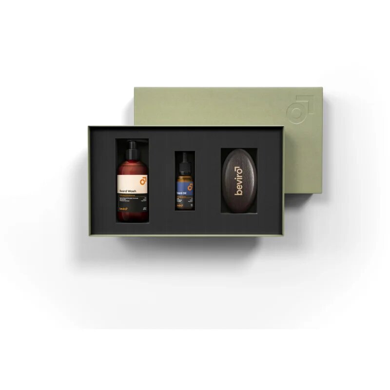 Beviro Honkatonk Vanilla Beard Care Kit darilni set za brado