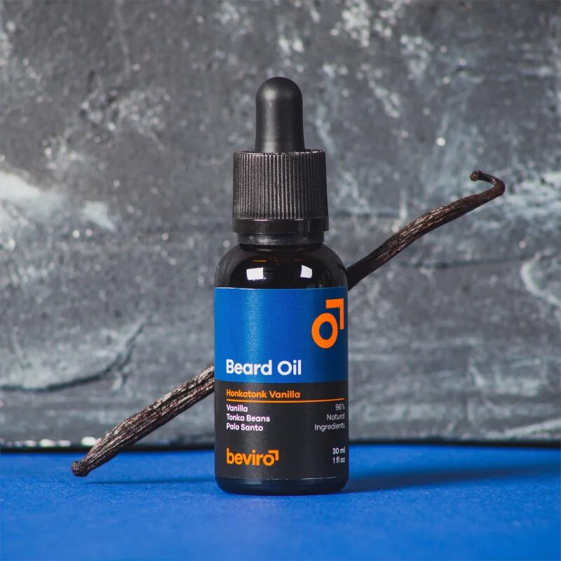 Beviro Honkatonk Vanilla Beard Oil olje za brado 30 ml
