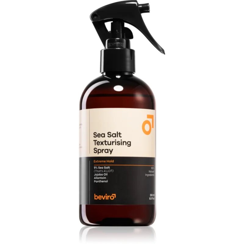 Beviro Sea Salt Texturising Spray slano pršilo za ekstra močno utrjevanje 250 ml