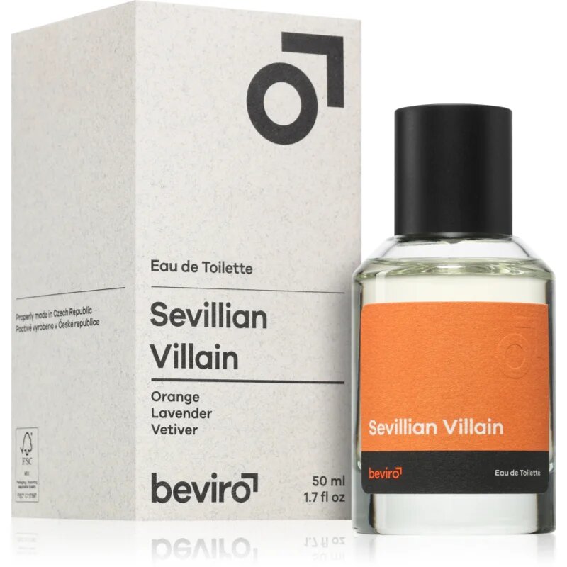 Beviro Sevillian Villain toaletna voda za moške 50 ml
