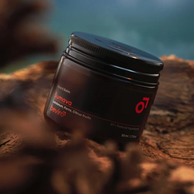 Beviro Šumava hranilni balzam za brado 50 ml