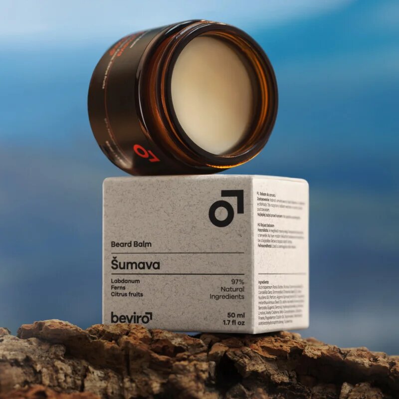 Beviro Šumava hranilni balzam za brado 50 ml