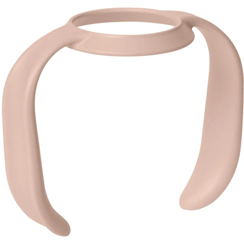 BIBS Baby Glass Bottle Handle ročaj za stekleničko Blush 1 kos