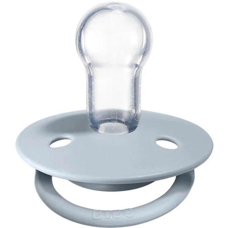 BIBS De Lux One Size duda Iron / BabyBlue 2 kos