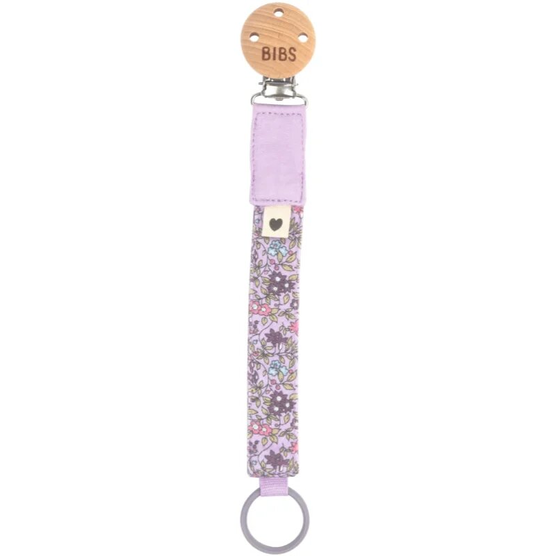 BIBS X Liberty Paci Braid držalo za dudo Violet Sky 1 kos