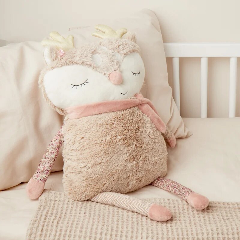 Bieco Cuddly Pillow Fawn Ella plišasta blazinica 9 m+ 1 kos
