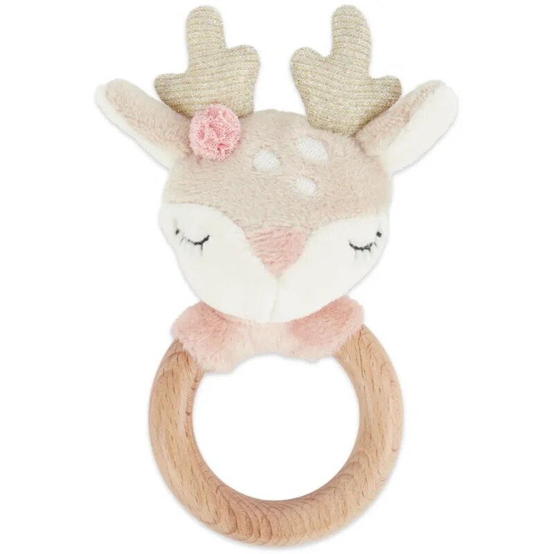 Bieco Grasping Toy with Rattle Fawn Ella igrača z ropotuljico 0 m+ 1 kos