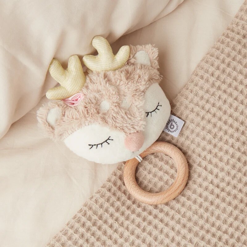 Bieco Musical Toy Fawn Ella kontrastna viseča igrača z melodijo 0 m+ 1 kos