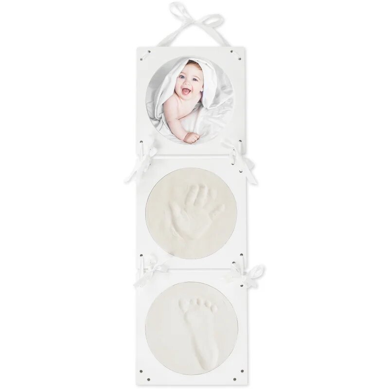 Bieco Print Set with Hanging Picture Frame set za odtis dojenčkovih dlani in stopal 55 x 18 x 1 cm