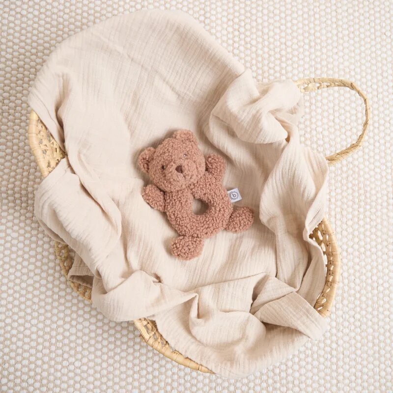 Bieco Rattle Toy Bear Mika ropotuljica 1 kos