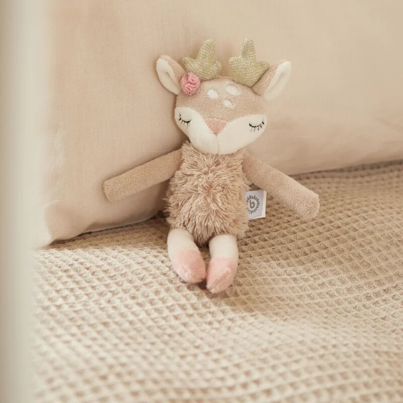 Bieco Toy with Rattle Fawn Ella plišasta igrača z ropotuljico 0 m+ 1 kos