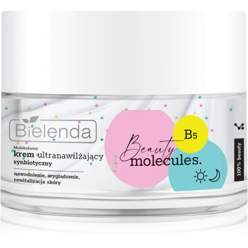 Bielenda Beauty Molecules vlažilna in gladilna krema za obraz 50 ml