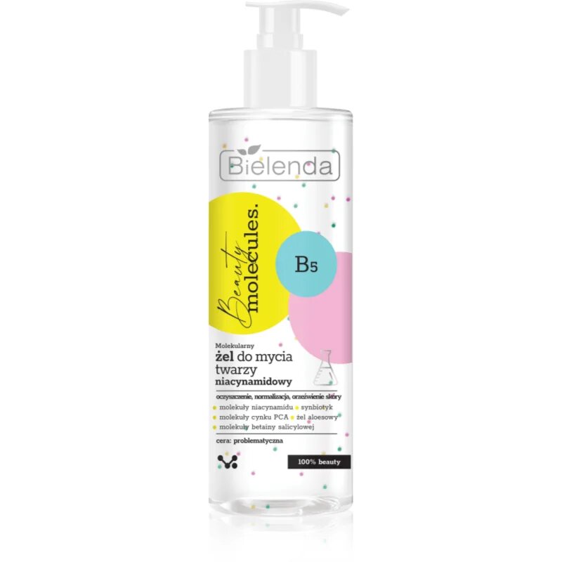 Bielenda Beauty Molecules vlažilni čistilni gel 195 g