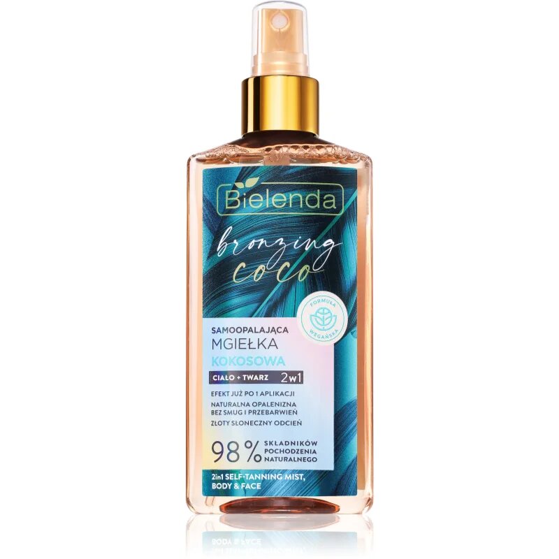 Bielenda Bronzing Coco samoporjavitvena meglica za obraz in telo 150 ml