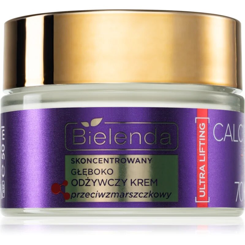 Bielenda Calcium + Q10 Concentrated deeply nourishing anti-wrinkle cream for day 70+ dnevna krema za učvrstitev kože in proti gubam 50 ml