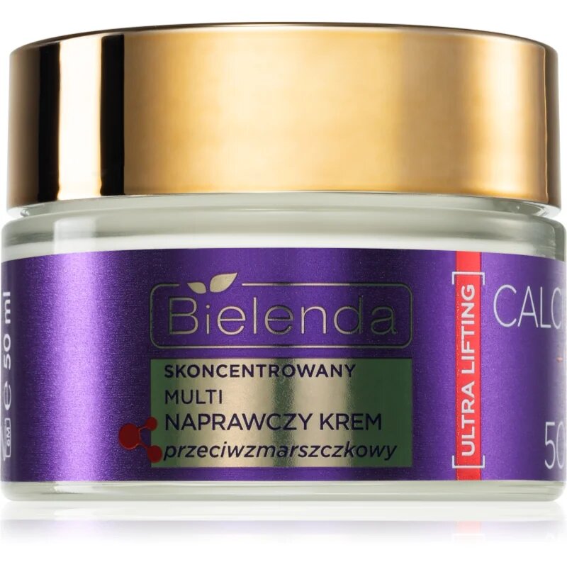 Bielenda Calcium + Q10 Concentrated multi-repair anti-wrinkle cream for the day 50+ dnevna krema proti gubam 50 ml