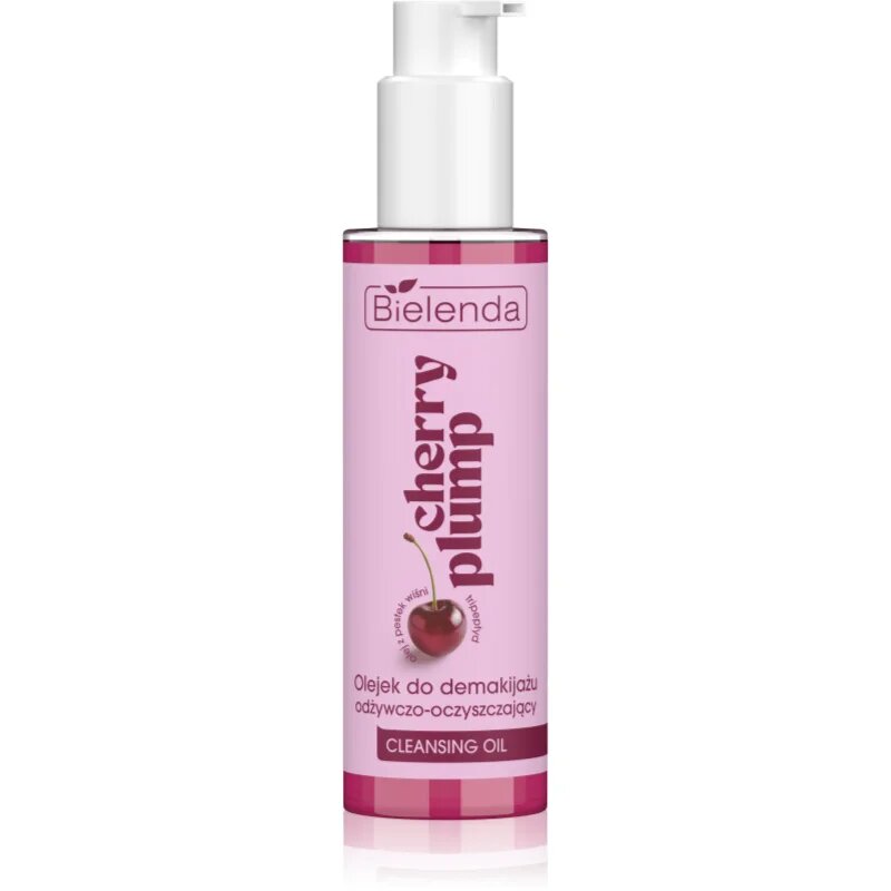 Bielenda Cherry Plump čistilno olje za odstranjevanje ličil s hranilnim učinkom 100 ml