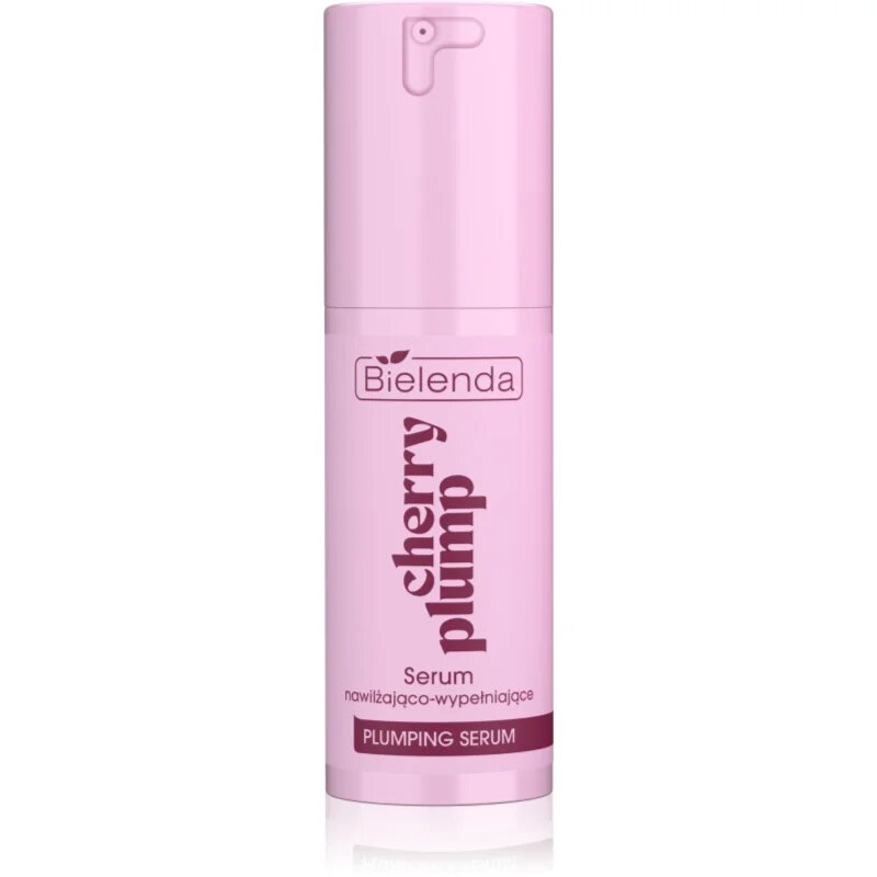 Bielenda Cherry Plump gladilni serum za hidracijo in posvetlitev kože 30 ml