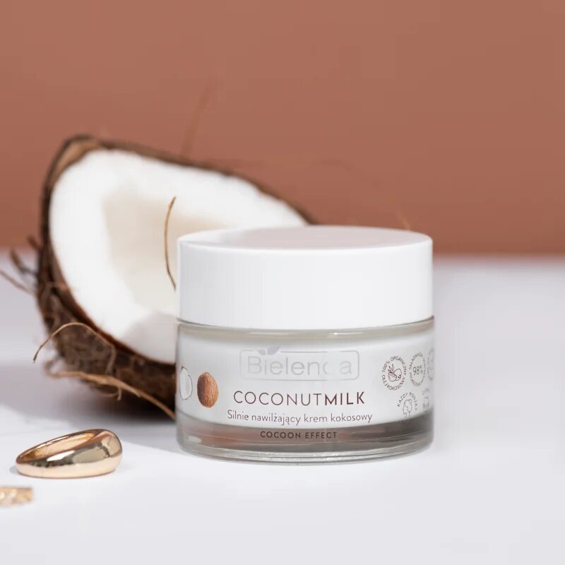 Bielenda Coconut Milk vlažilna krema za obraz s kokosom 50 ml