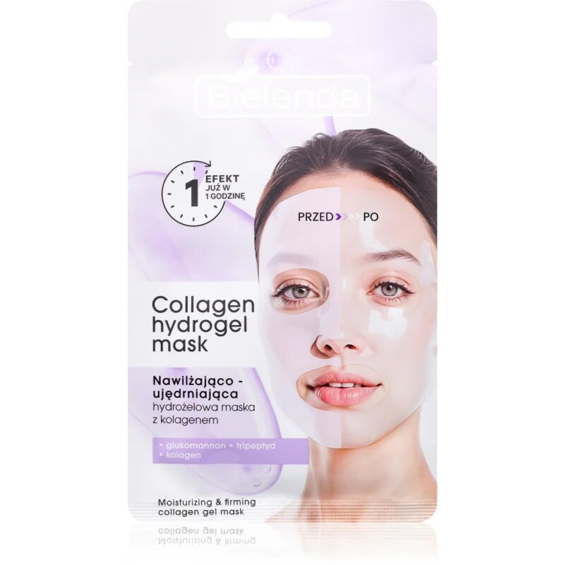 Bielenda Collagen Hydrogel Mask hidrogelna maska s kolagenom 1 kos