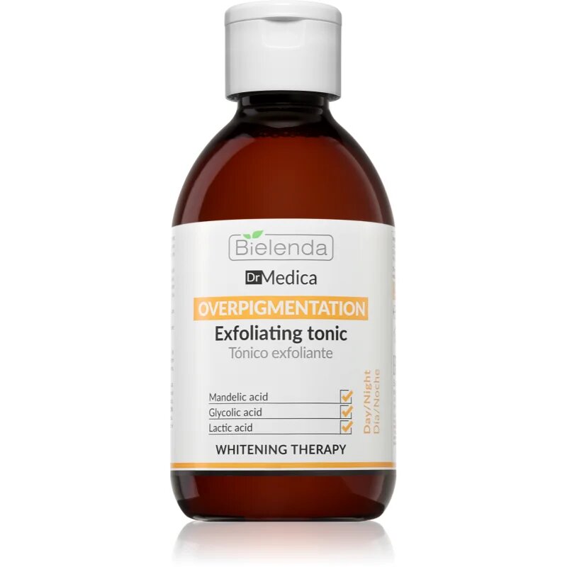 Bielenda Dr Medica Overpigmentation tonik za obraz za pigmentne madeže 250 ml