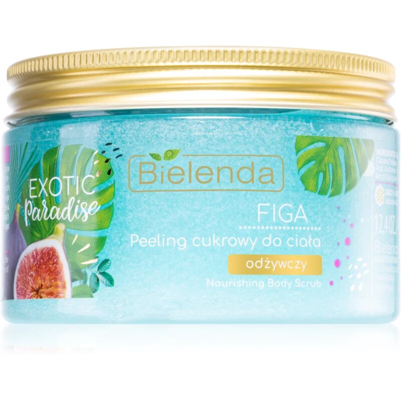 Bielenda Exotic Paradise Fig sladkorni piling s hranilnim učinkom 350 g