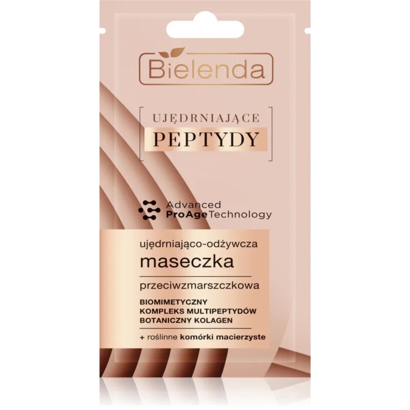 Bielenda Firming Peptides hranilna in učvrstitvena maska 8 g