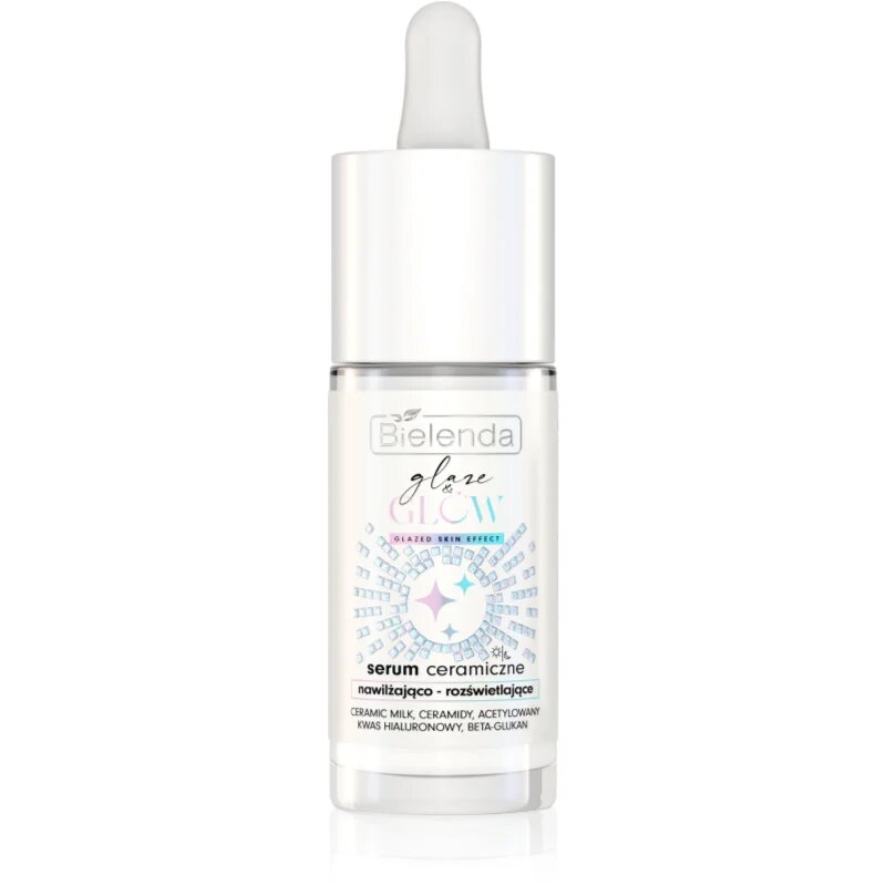 Bielenda GLAZE & GLOW serum za osvetljevanje z vlažilnim učinkom 30 ml