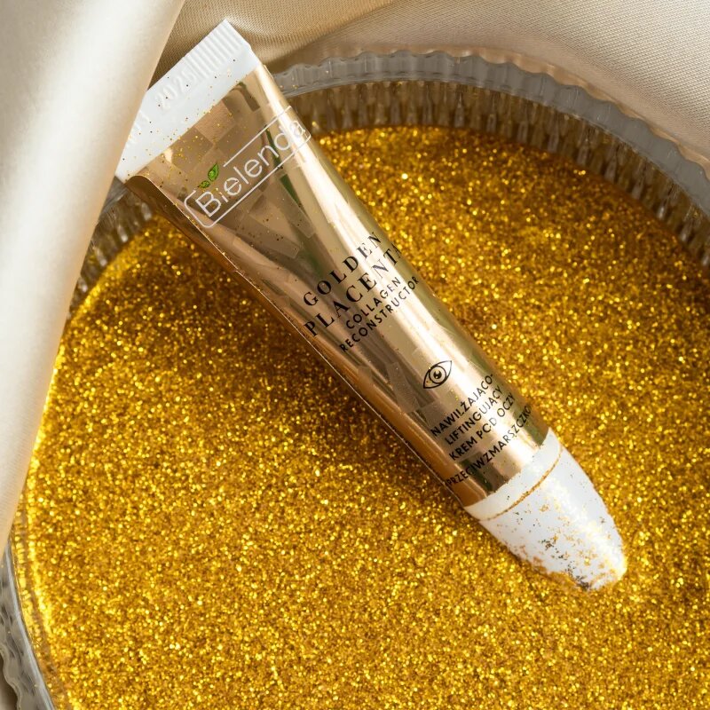 Bielenda Golden Placenta Collagen Reconstructor lifting krema za predel okoli oči 15 ml