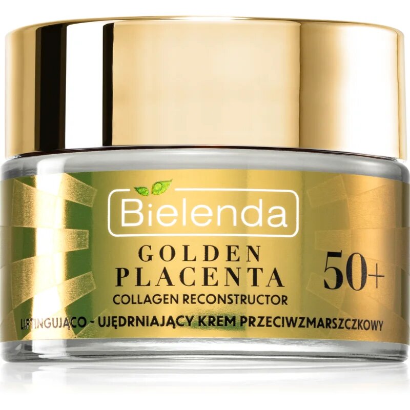 Bielenda Golden Placenta Collagen Reconstructor učvrstitvena lifting krema 50+ 50 ml