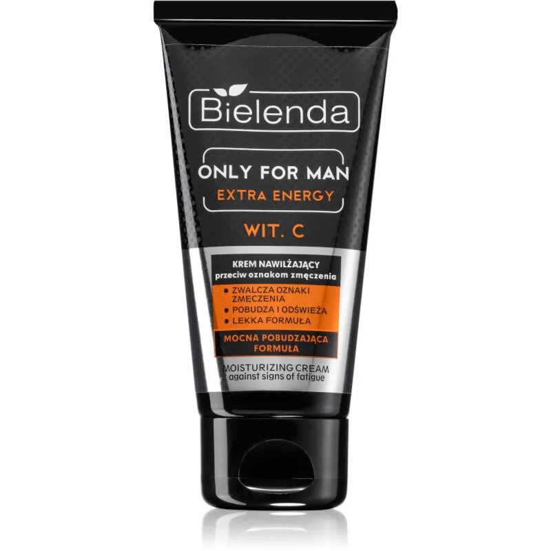 Bielenda Only for Men Extra Energy intenzivna vlažilna krema za utrujeno kožo mešanica barv 50 ml