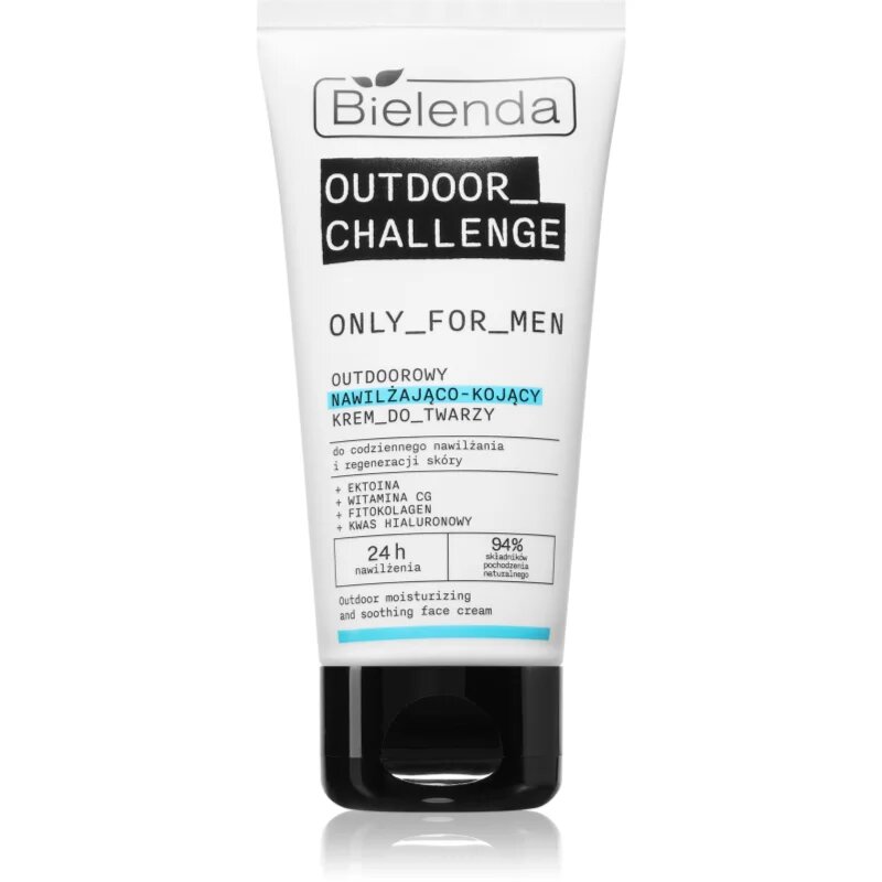 Bielenda Only For Men Outdoor Challenge pomirjevalna in vlažilna krema za moške 50 ml