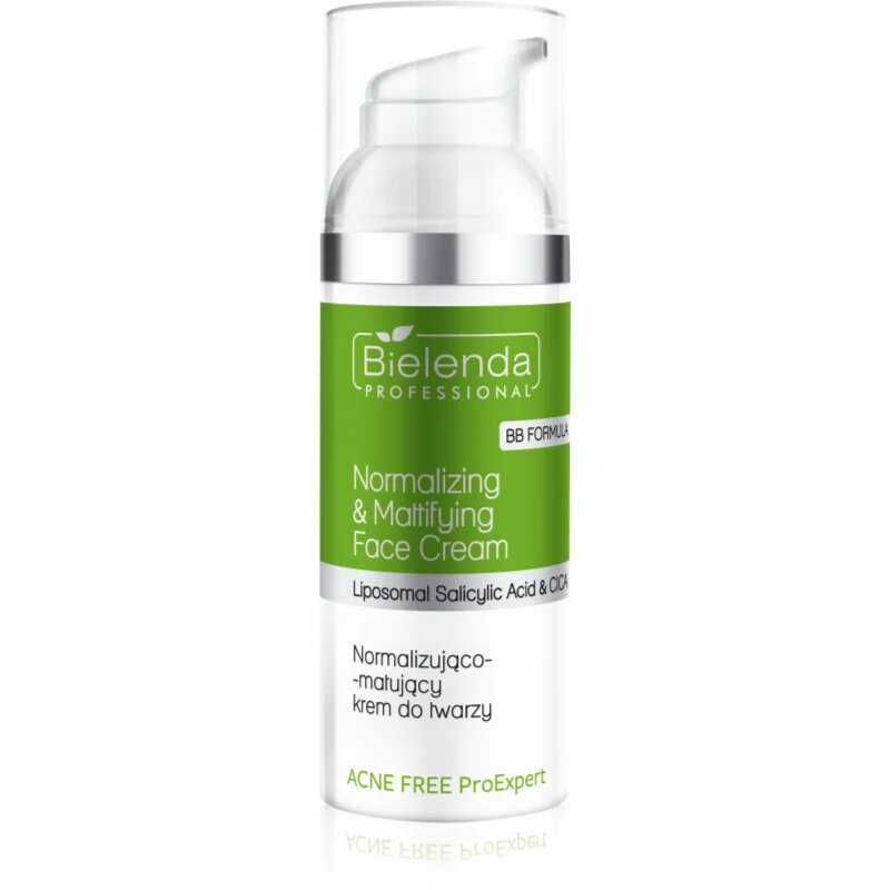 Bielenda Professional Acne Free ProExpert matirajoča krema za normalizacijo kože za problematično kožo 50 ml