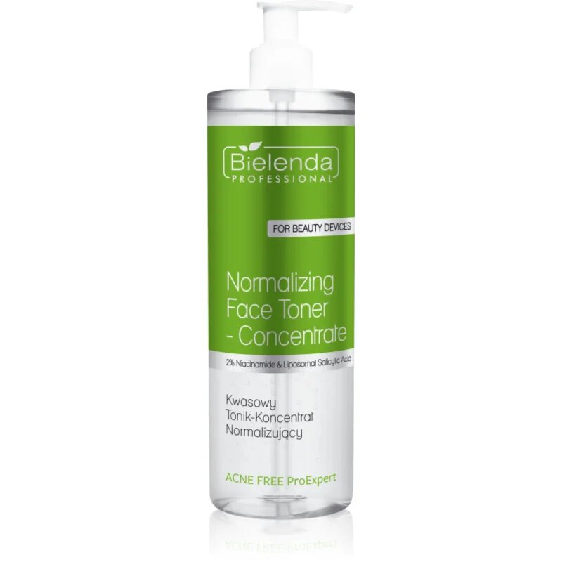 Bielenda Professional Acne Free ProExpert pomirjajoči tonik za kožo z nepravilnostmi 500 ml