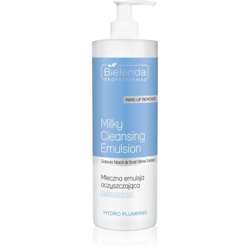 Bielenda Professional Hydro Plumping čistilna emulzija za obraz 500 ml