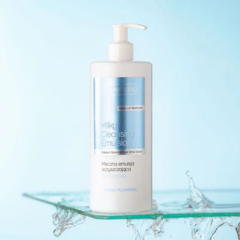 Bielenda Professional Hydro Plumping čistilna emulzija za obraz 500 ml