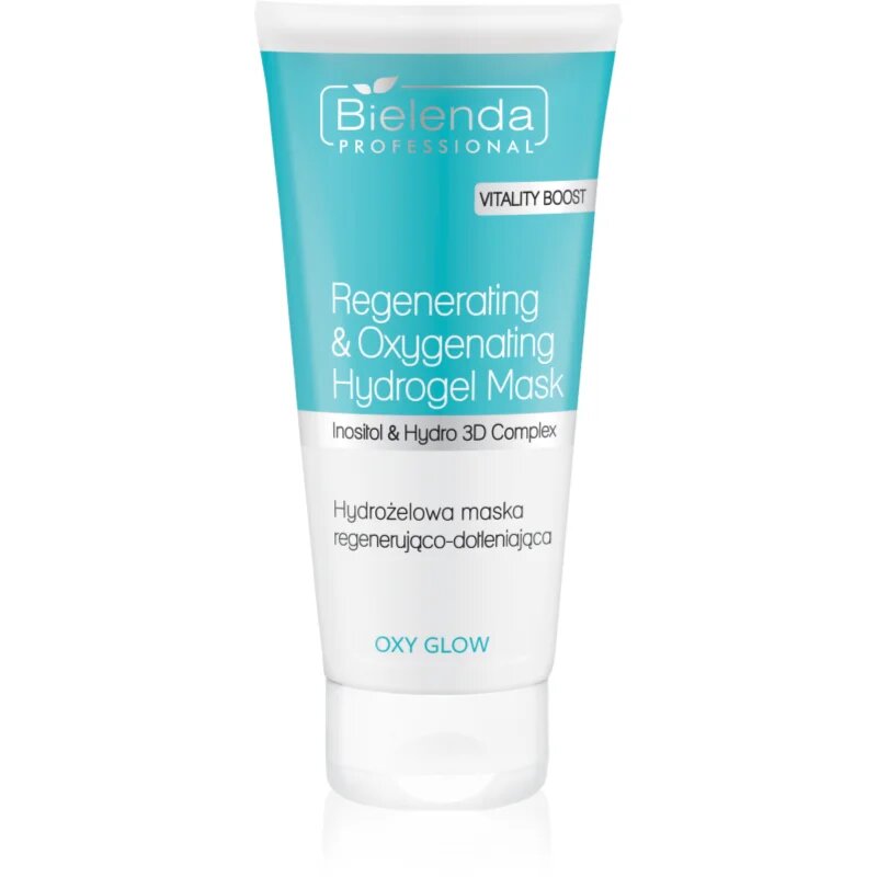 Bielenda Professional Oxy Glow intenzivna hidrogelna maska za regeneracijo obraza 150 ml