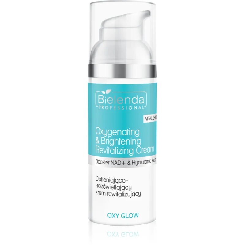 Bielenda Professional Oxy Glow revitalizacijska krema za osvetlitev kože 50 ml