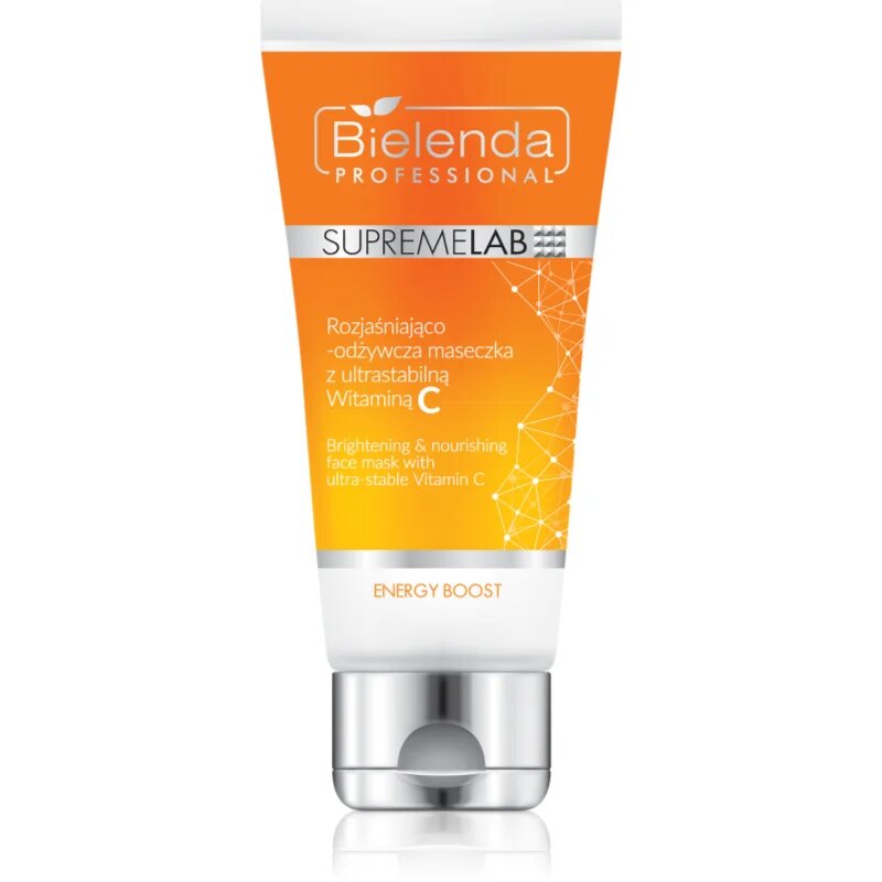 Bielenda Professional Supremelab Energy Boost maska za posvetlitev z vitaminom C 70 ml