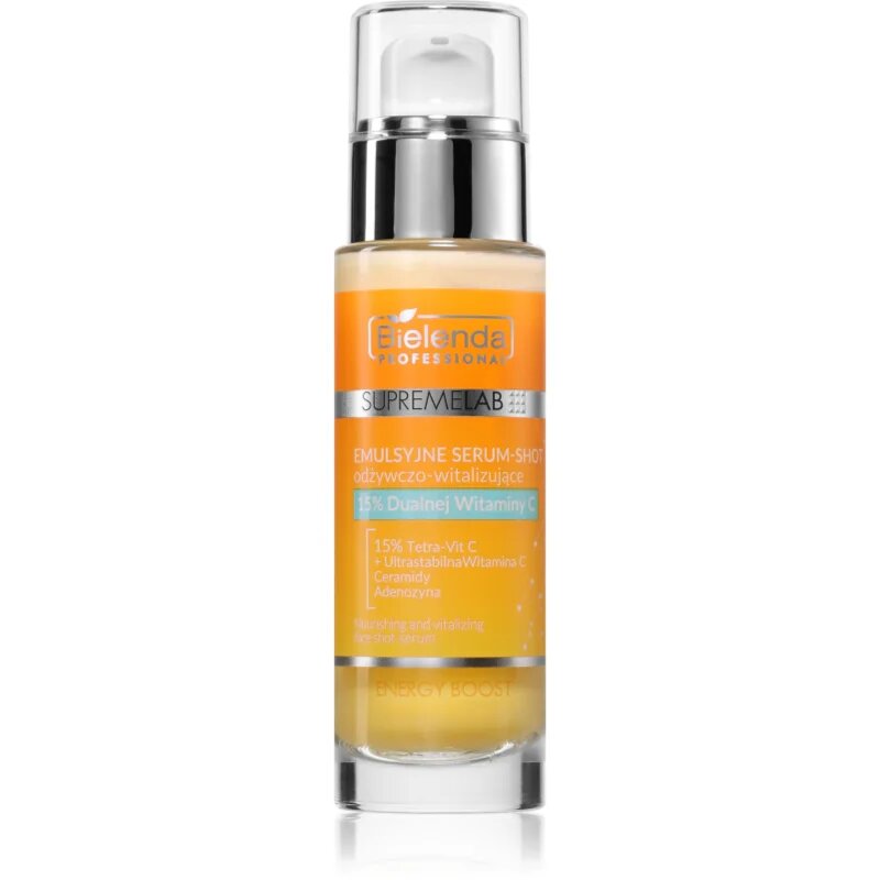 Bielenda Professional Supremelab Energy Boost revitalizacijski serum z vitaminom C 30 ml