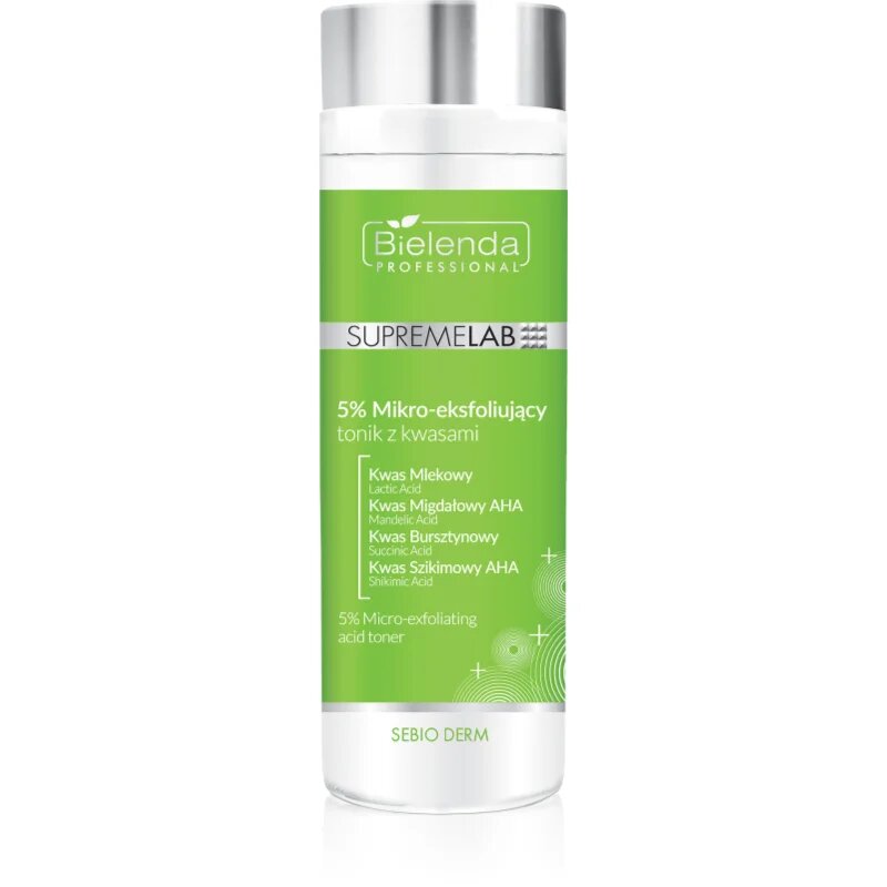 Bielenda Professional Supremelab Sebio Derm nežni eksfoliacijski tonik 200 ml
