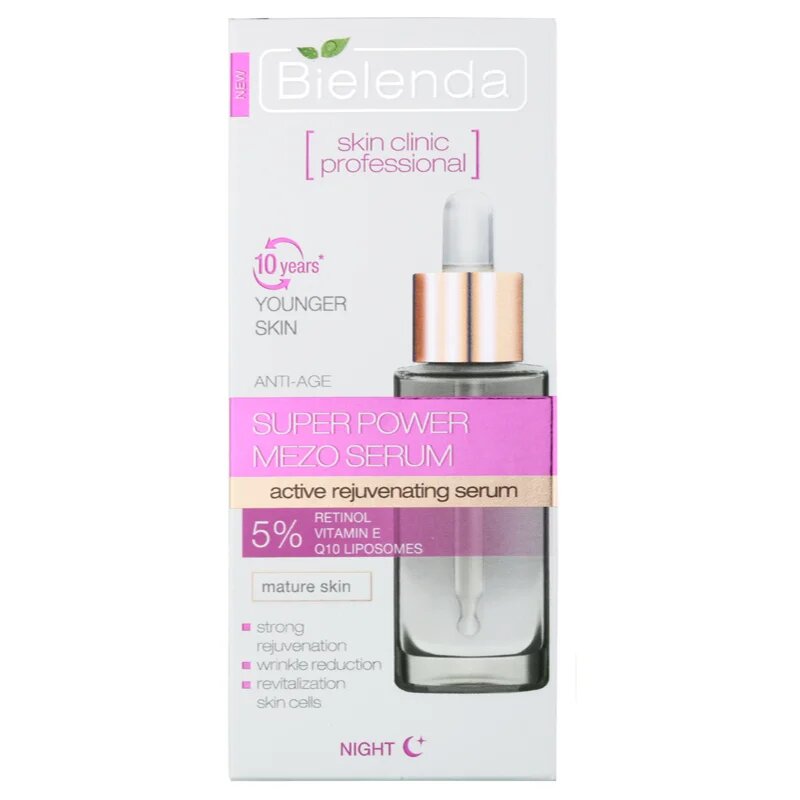 Bielenda Skin Clinic Professional Rejuvenating pomlajevalni serum za zrelo kožo 30 ml