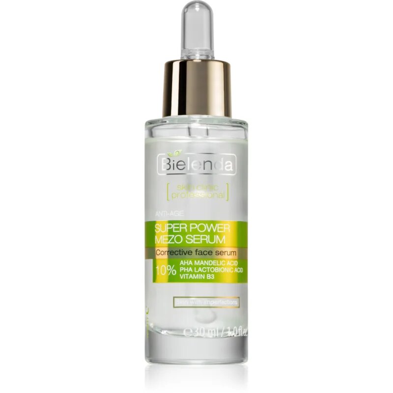 Bielenda Skin Clinic Professional Super Power Mezo Serum pomlajevalni serum za kožo z nepravilnostmi 30 ml
