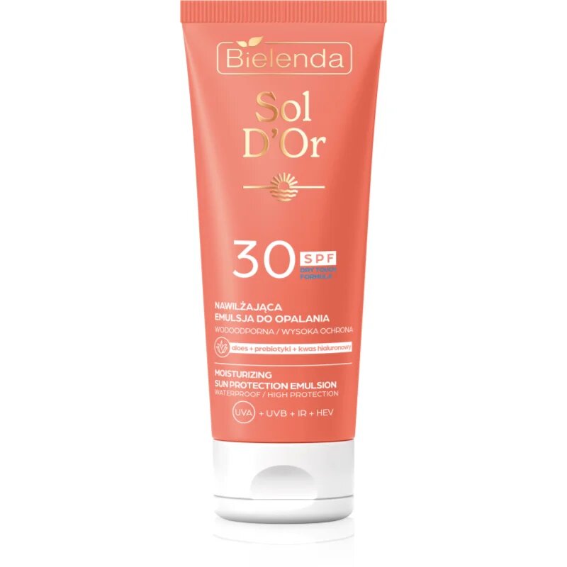 Bielenda Sol D’or emulzija za sončenje SPF 30 200 ml
